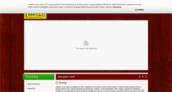Desktop Screenshot of oknaidrzwizdrewna.pl